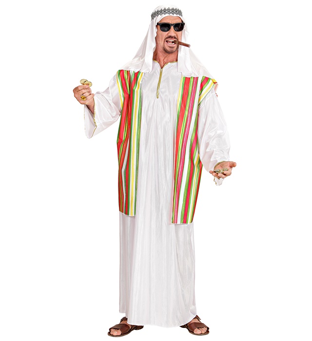 "CHEIK" (tunique avec veste, couvre-chef)