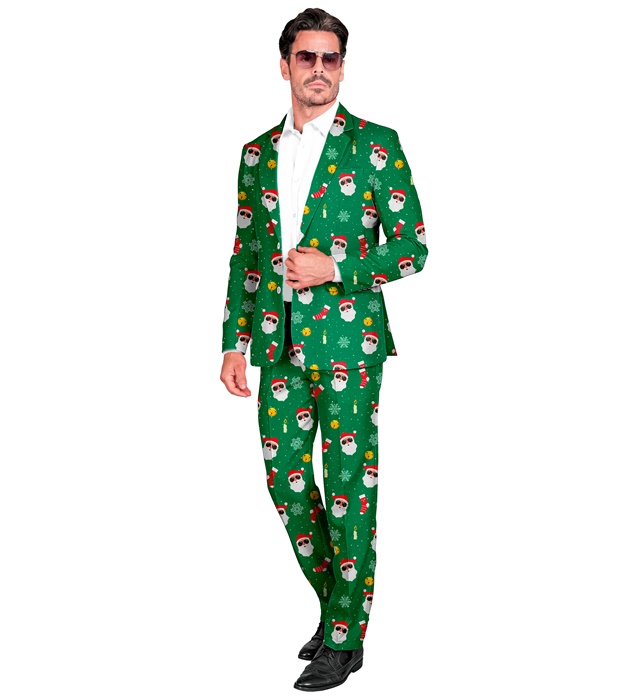 "COSTUME PERE NOEL PARTY FASHION" (veste, pantalon)