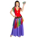 "REINE GITANE" (robe stretch, bandeau)