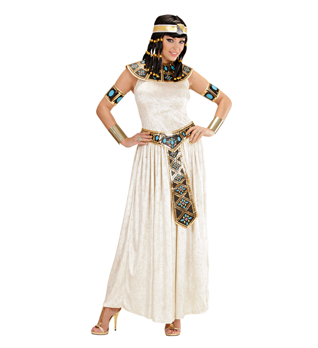 "REINE EGYPTIENNE" (robe, collar, ceinture, bracelets)