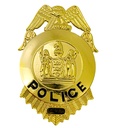 "BADGE F.B.I." en metal