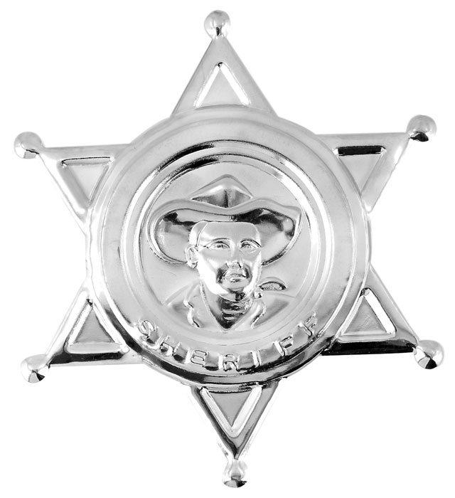 [3301H] "ETOILE DE SHERIFF" metal