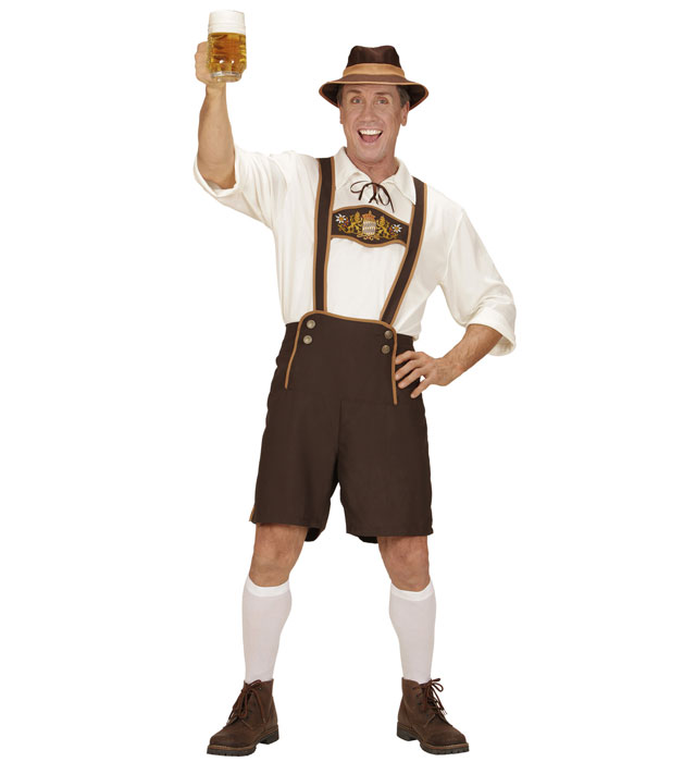 [05581] "BAVAROIS" (lederhosen, chemise, chaussettes, chapeau) (S)