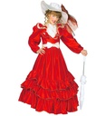 "CLEMENTINA" (robe avec jupon, ceinture avec rosette, chapeau)