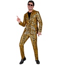 "COSTUME DOREE ANIMALIER PARTY FASHION" (veste, pantalon)