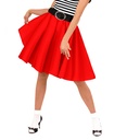 "JUPE ROCK'N'ROLL ROUGE"