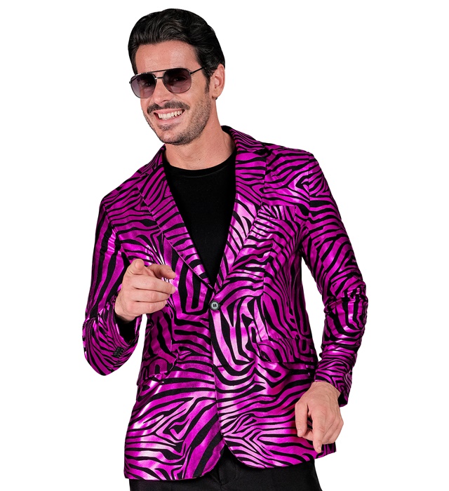 "VESTE ANIMALIER ROSE PARTY FASHION" (veste)