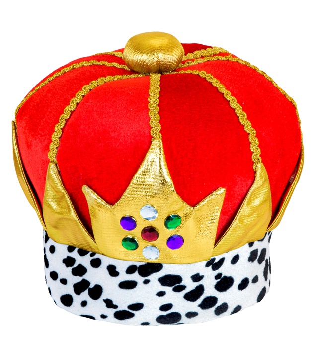 "MAXI COURONNE DE LUXE SERTIE DE PIERRES PRECIEUSES"