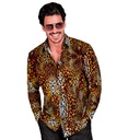 "CHEMISE ANIMALIER LEOPARD PARTY FASHION" (chemise)