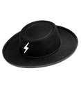 "CHAPEAU DE CAVALIER NOIR"