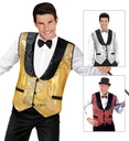 "GILET PAILLETTES" 3 coul.