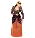 "REINE MEDIEVALE" (robe, couvre-chef)