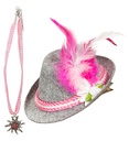 "BAVAROIS" (mini chapeau et collier)
