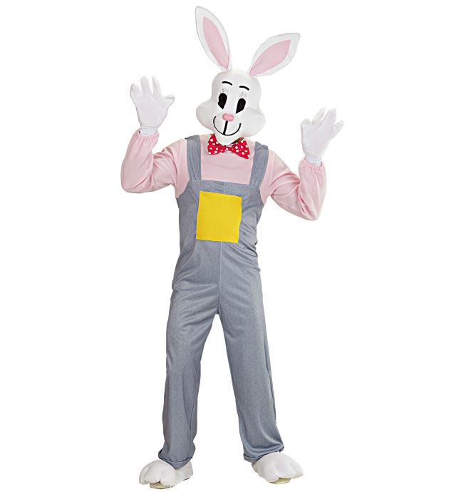 [35371] "LAPIN DE LA CAMPAGNE" (costume, gants, surchaussures, masque) (S)