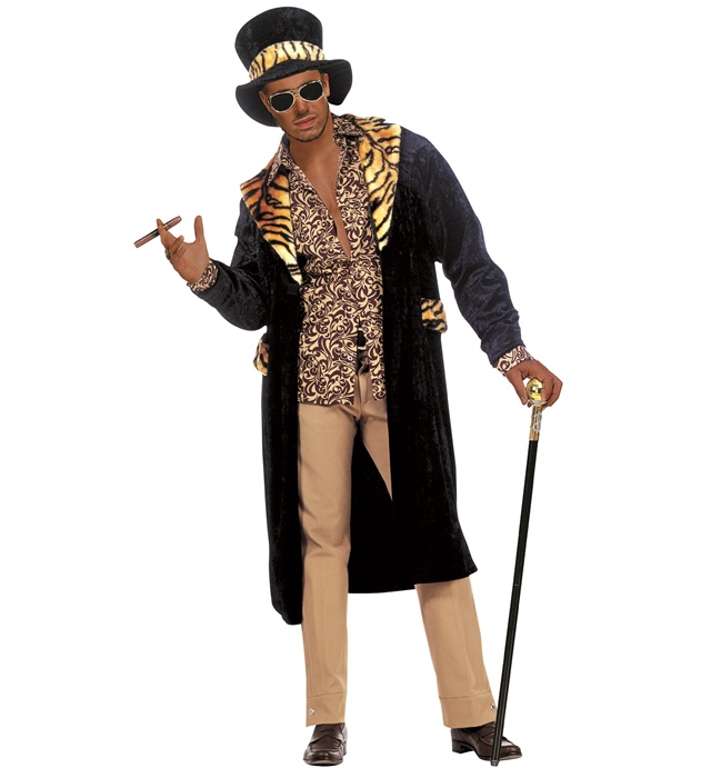 "GRAND PERE" (manteau, chapeau)