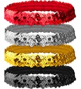 "BANDEAU PAILLETTES" 4 couleurs ass.