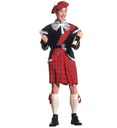 "ECOSSAIS" (gilet avec jabot, kilt, ceinture, noeuds pour chaussettes, chapeau)
