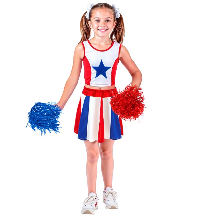 "MAJORETTE" (top, jupe)