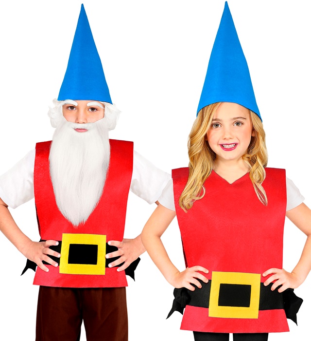 [00059] "GNOME" (veste avec ceinture, chapeau) taille enfant - 113 cm - 3-5 ans