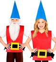 "GNOME" (veste avec ceinture, chapeau) taille enfant - 113 cm - 3-5 ans