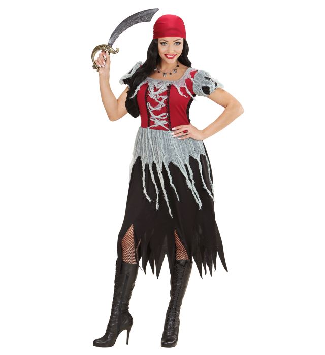 [00061] "PIRATE FILLE" (robe, bandana) (S)