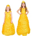 "REINE DE BEAUTE" (robe avec jupon, ceinture, serre-tête)