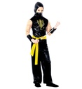 "FORCE NINJA" (casaque avec capuche et bras musclés, pantalon, ceinture)