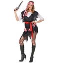 "FEMME PIRATE" (robe, ceinture, bandeau)