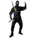 "NINJA" (casaque, pantalon, ceinture, bandes pour les jambes, masque)