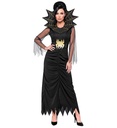 "FEMME ARAIGNEE" (robe, ceinture avec maxi col)