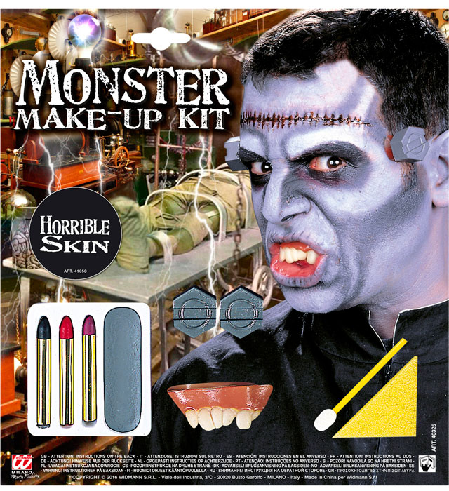"SET MAQUILLAGE MONSTRE AVEC ACCESSOIRES"