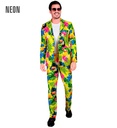 "COSTUME TROPICAL FLUO PARTY FASHION" (veste, pantalon)
