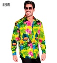 "CHEMISE TROPICAL FLUO PARTY FASHION" (chemise)