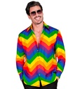 "CHEMISE ARC EN CIEL PARTY FASHION" (chemise)