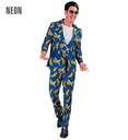 "COSTUME BANANE FLUO PARTY FASHION" (veste, pantalon)