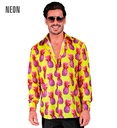 "CHEMISE ANANAS FLUO PARTY FASHION" (chemise)