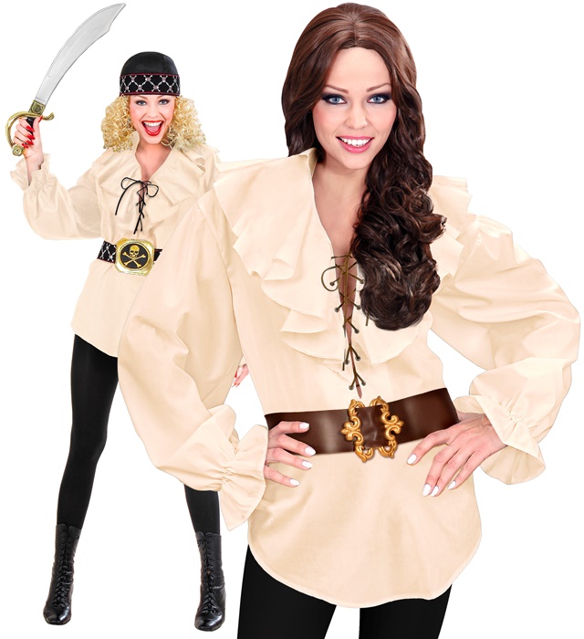 [4180A] "CHEMISE PIRATE/RENAISSANCE BEIGE" (M)