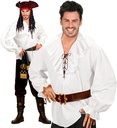 "CHEMISE PIRATE/RENAISSANCE BLANCHE"