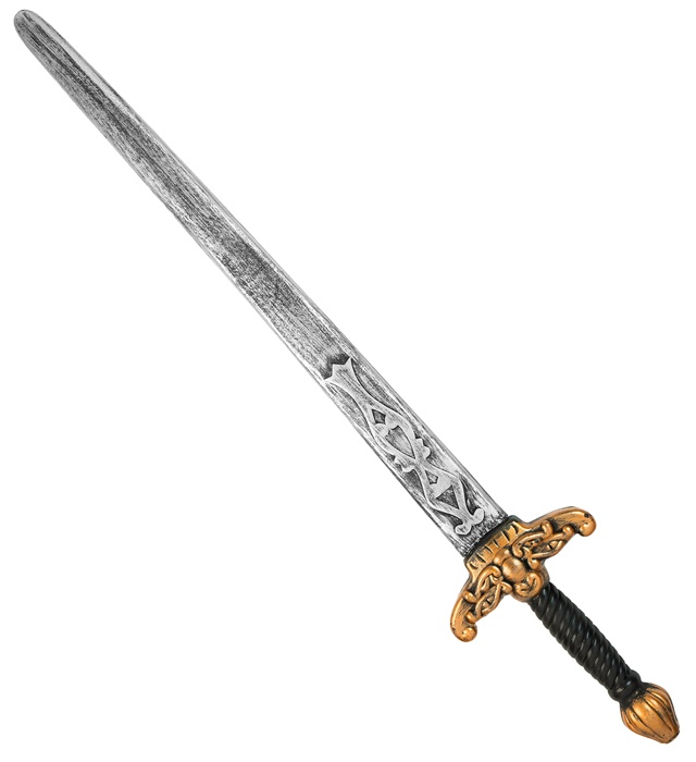 "ÉPÉE CHEVALIER MÉDIÉVAL" 84 cm
