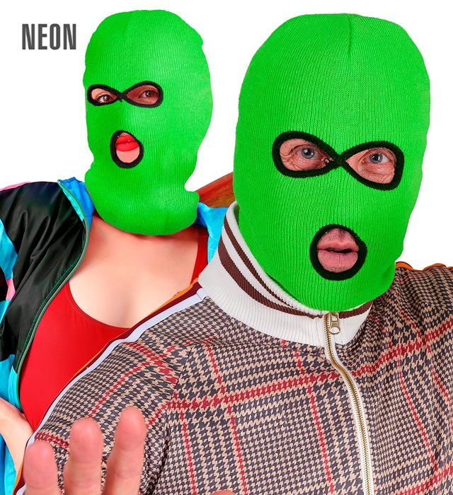 [42305] "MASQUE BALACLAVA VERT FLUO"