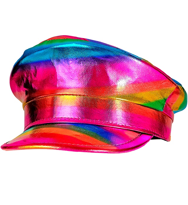 [42631] "CHAPEAU CAPITAINE ARC EN CIEL"
