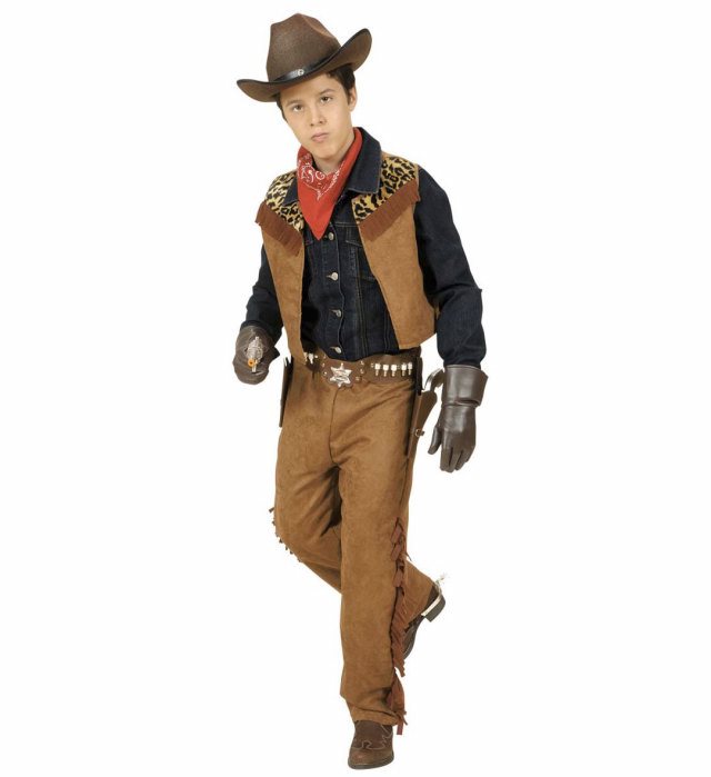 "COWBOY / INDIEN" (veste, pantalon)