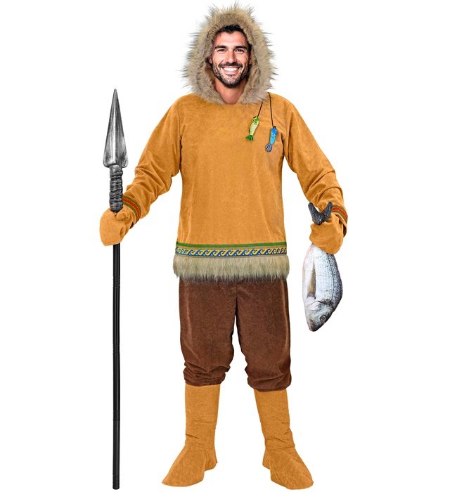 "ESQUIMAU" (manteau à capuche, pantalon, gants, couvre bottes)