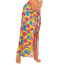 "PAREO HAWAIEN" jaune