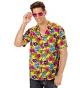 "CHEMISE HAWAIENNE" jaune