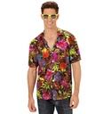 "CHEMISE HAWAIENNE" noir