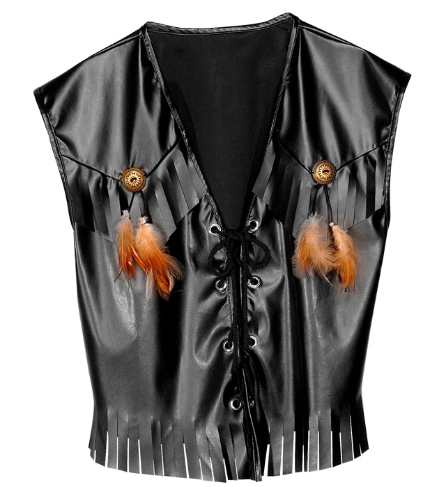 "COW-BOY" (gilet) similicuir