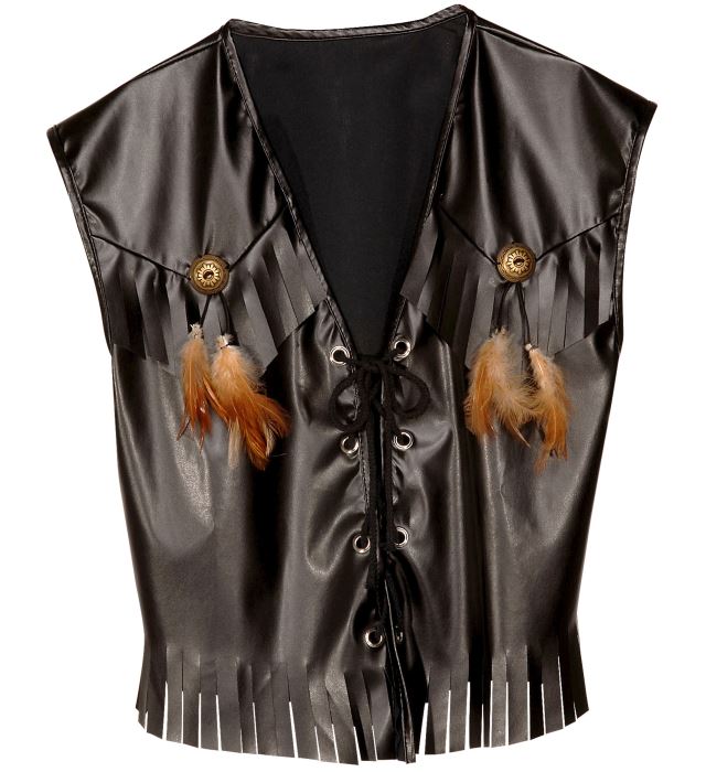 "COW-BOY" (gilet) similicuir