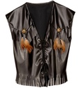 "COW-BOY" (gilet) similicuir