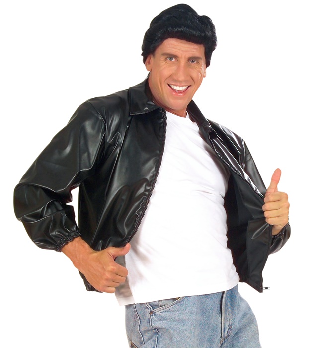 "GREASER" (blouson similicuir)